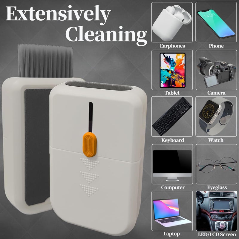 Hatstart Store Cell Phone Camera Tablet Touch Screen Cleaner for iPhone Speaker, Laptop Computer PC Keyboard Brush Cleaning kit for MacBook Airpods iPad MacBook, All in One Electronic Cleans Kits for Gamer - Image 3